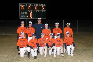 Dallas Tigers Baseball Tournament Championship