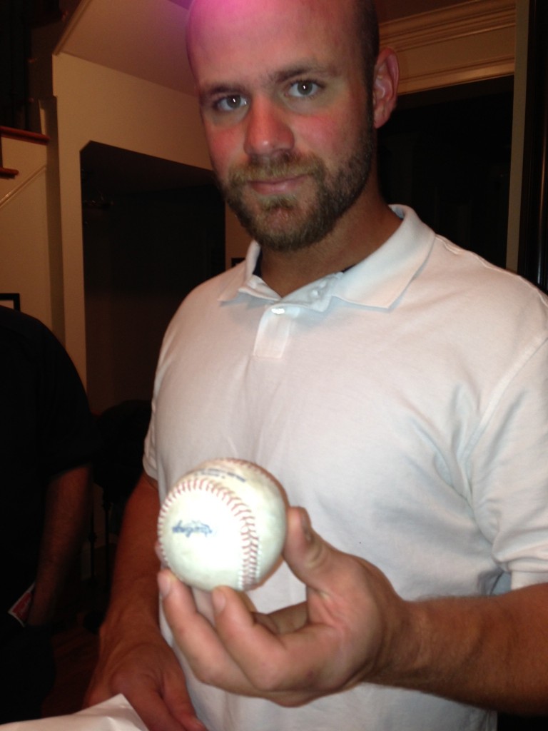 Former Dallas Tiger Evan Gattis shows HR Ball