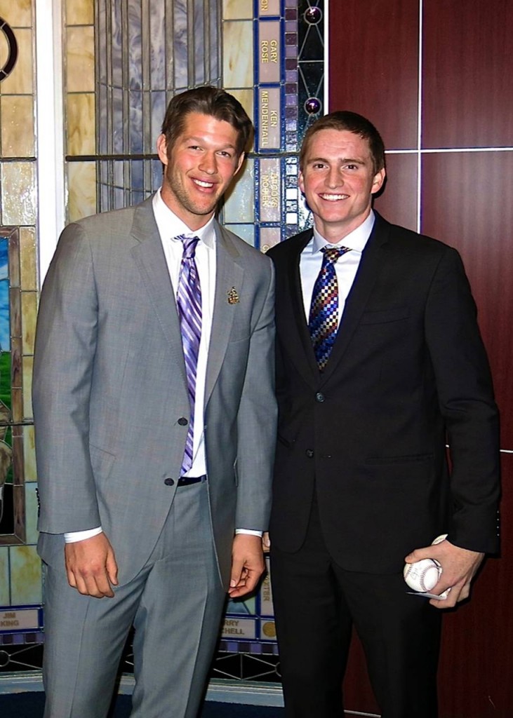Clayton Kershaw and Bryce Carter