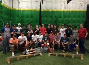 Paul Ahearne pitching camp
