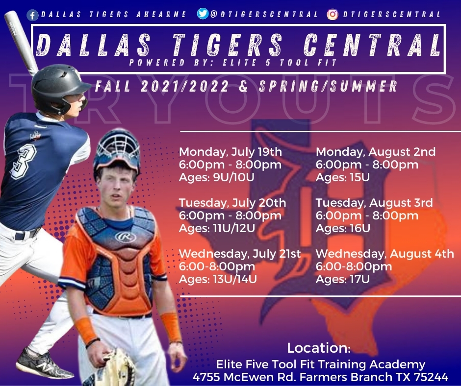 DALLAS TIGERS BASEBALL